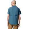 Columbia Mens Silver Ridge Utility Lite Short Sleeve(Everblue)