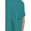 Columbia Mens Silver Ridge Utility Lite Short Sleeve(River Blue)
