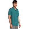 Columbia Mens Silver Ridge Utility Lite Short Sleeve(River Blue)