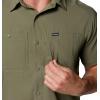 Columbia Mens Silver Ridge Utility Lite Short Sleeve(Stone Green)