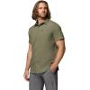 Columbia Mens Silver Ridge Utility Lite Short Sleeve(Stone Green)