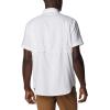 Columbia Mens Silver Ridge Utility Lite Short Sleeve(White)