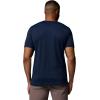 Columbia Mens Tech Trail Utility Short Sleeve Crew(Collegiate Navy)