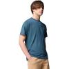 Columbia Mens Tech Trail Utility Short Sleeve Crew(Everblue)