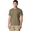 Columbia Mens Tech Trail Utility Short Sleeve Crew(Stone Green)