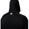 Columbia Men’s Terminal Tackle Big & Tall Hoodie(Black/Cool Grey Logo)
