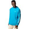 Columbia Men’s Terminal Tackle Big & Tall Hoodie(Blue Echo/White Logo)