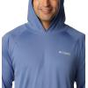 Columbia Men’s Terminal Tackle Big & Tall Hoodie(Bluebell/Cool Grey Logo)