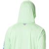 Columbia Men’s Terminal Tackle Big & Tall Hoodie(Key West/Vivid Blue Logo)