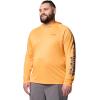 Columbia Men’s Terminal Tackle Big & Tall Hoodie(Summer Orange/Carbon Logo)