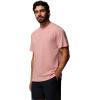 Columbia Men’s Thistletown Hills Short Sleeve(Washed Red/Heather)