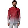 Columbia Men’s Casual(Ark – Red Velvet/Columbia Grey)