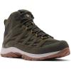 Columbia Men’s Crestwood Mid Waterproof Hiking Boots(Deep Olive Stinger)