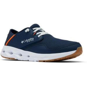 Columbia Men’s PFG Bahama X Relaxed Boat Shoe(Collegiate Navy/Spark Orange)