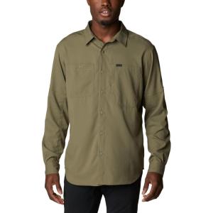 Columbia Mens Silver Ridge Utility Lite Long Sleeve(Stone Green)