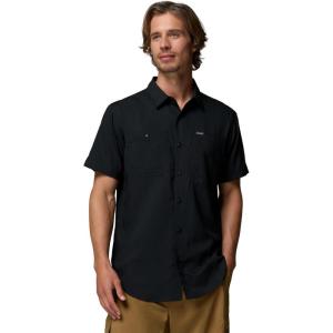 Columbia Mens Silver Ridge Utility Lite Short Sleeve(Black)