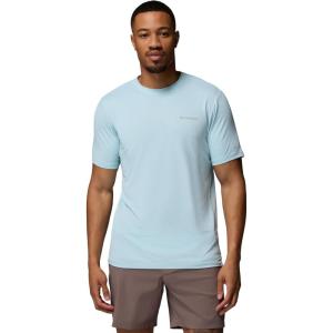 Columbia Mens Tech Trail Utility Short Sleeve Crew(Marine Light)