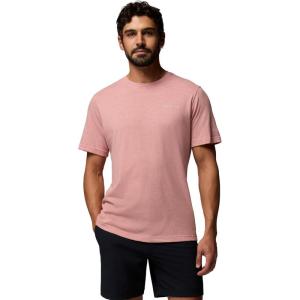 Columbia Men’s Thistletown Hills Short Sleeve(Washed Red/Heather)
