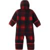 Columbia Unisex Baby Snowtop II Bunting(Sail Red Omblur Tonal)