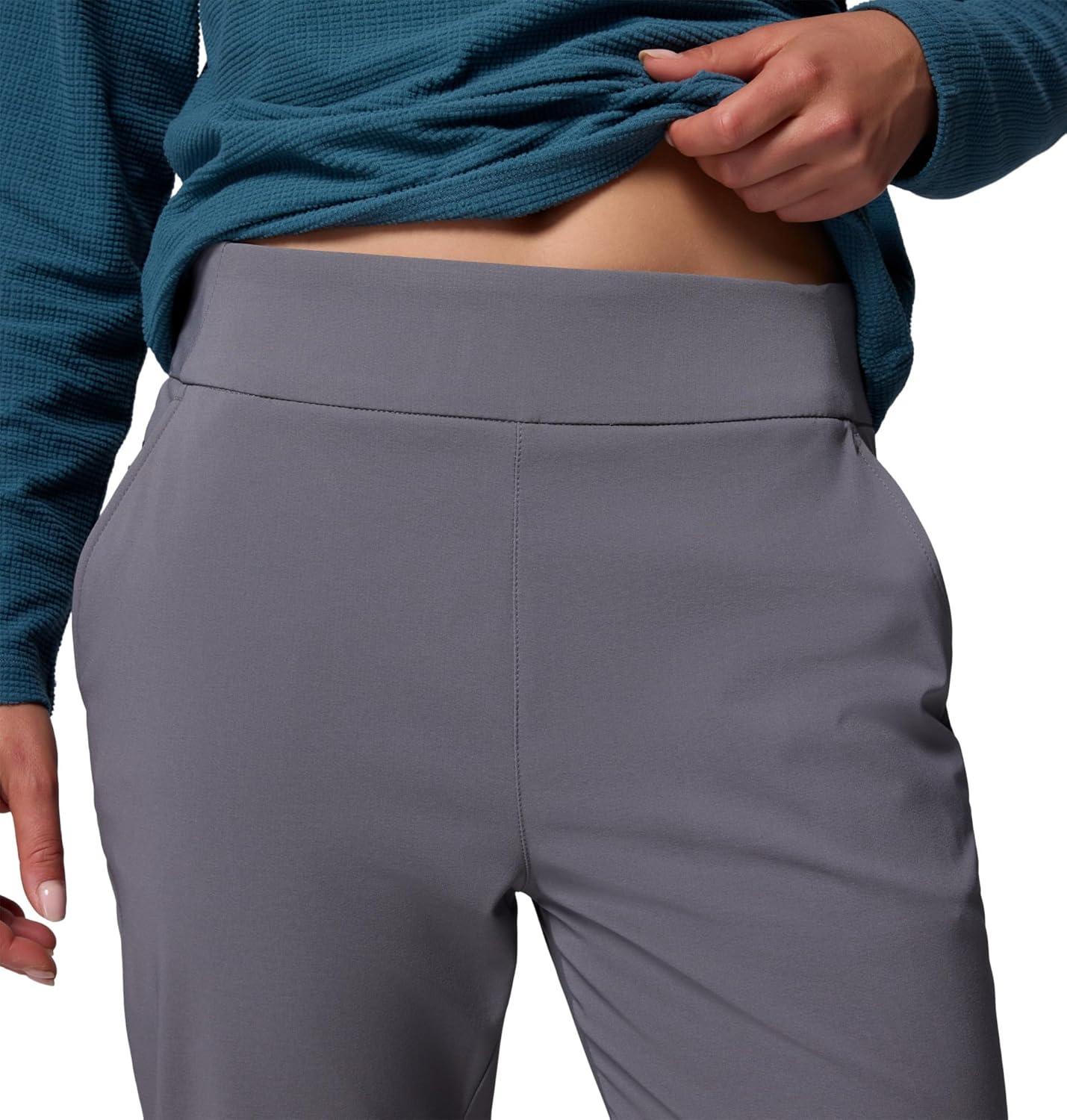 imageColumbia Womens All Seasons Slim PullOn Pant City Grey Medium x S
