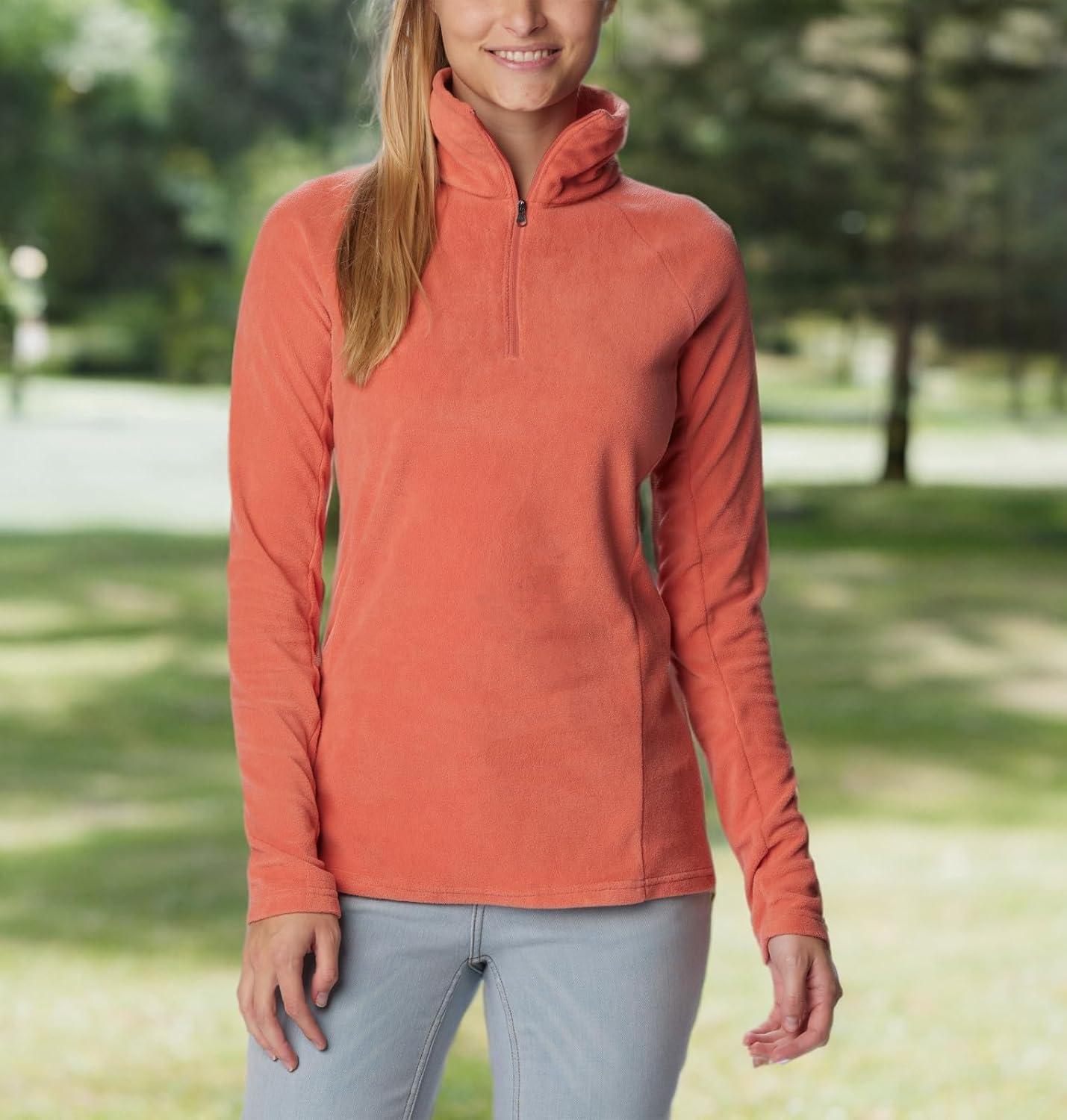 imageColumbia womens Glacial Iv 12 ZipFaded Peach