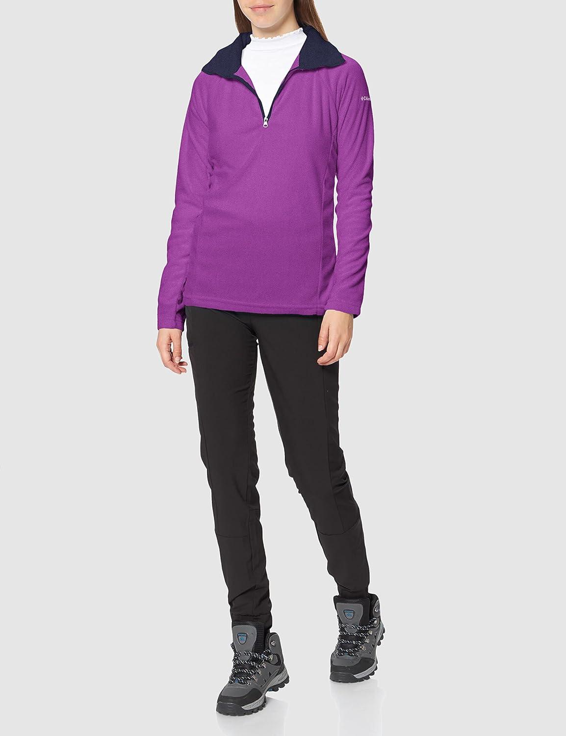 imageColumbia womens Glacial Iv 12 ZipPlumDark Nocturnal