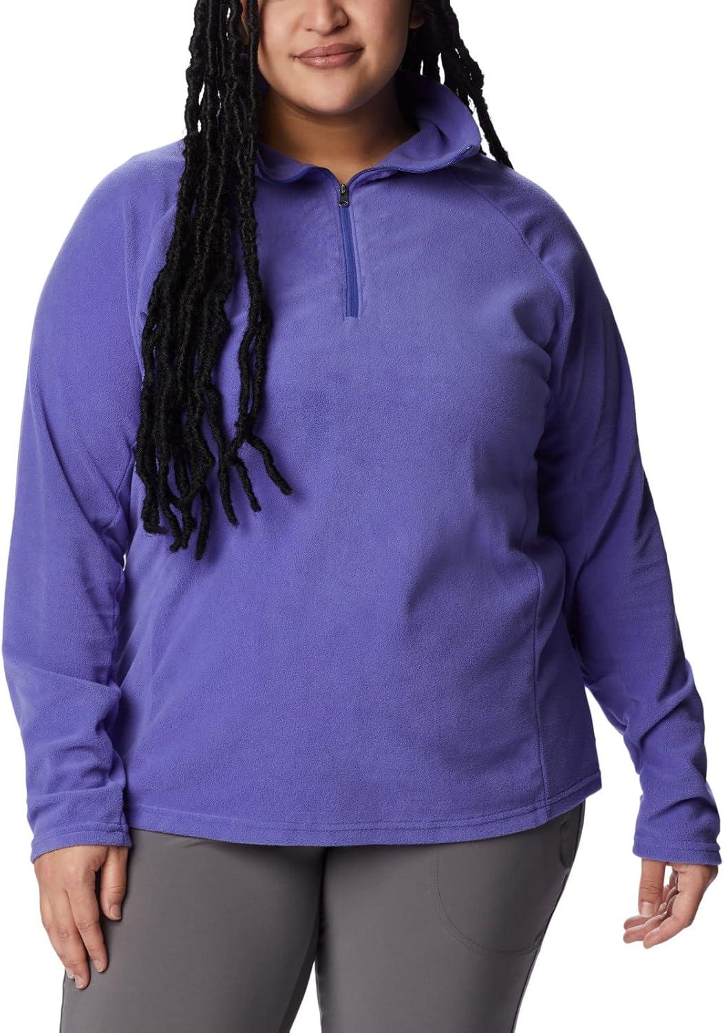 imageColumbia womens Glacial Iv 12 ZipPurple Lotus