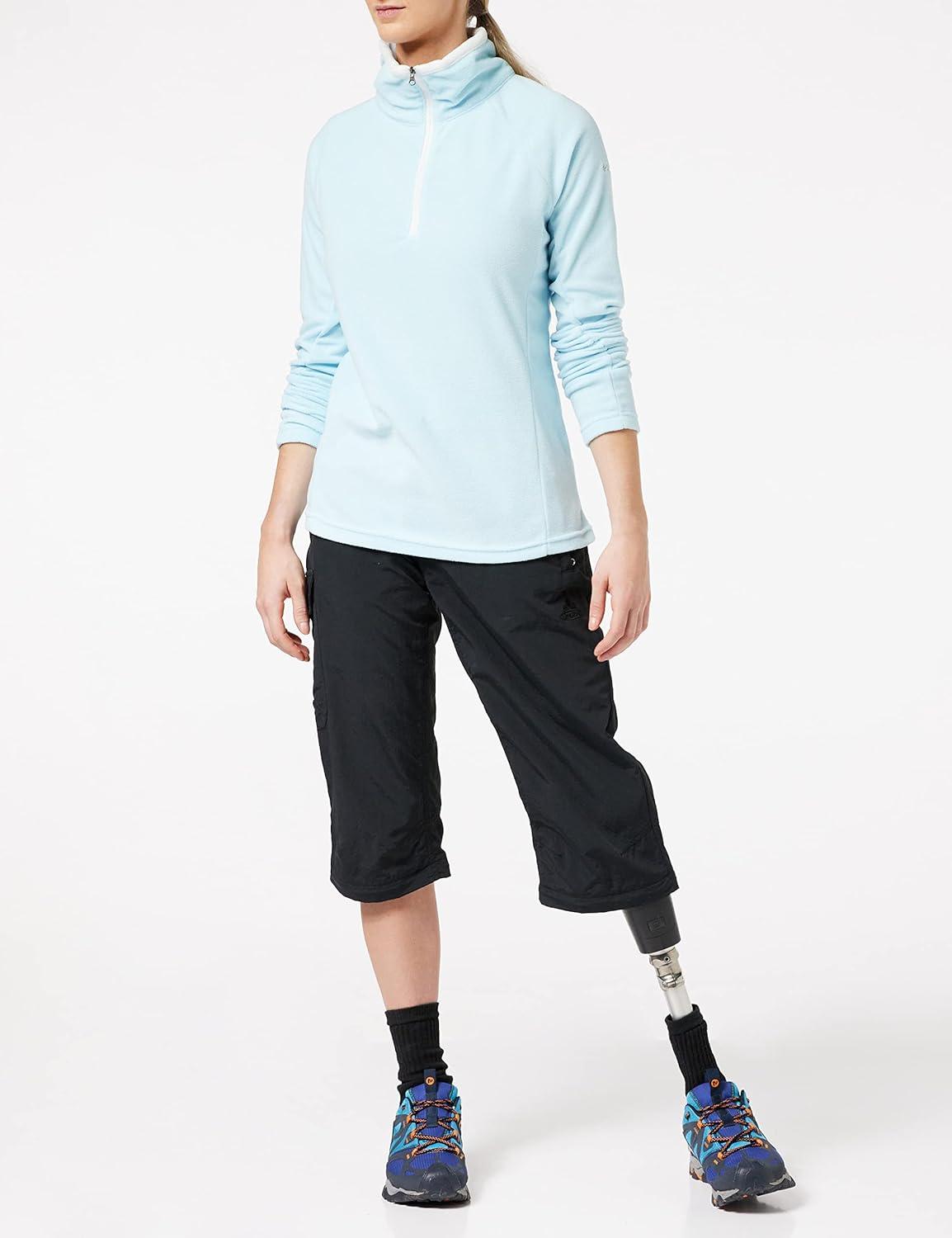 imageColumbia womens Glacial Iv 12 ZipSpring BlueWhite
