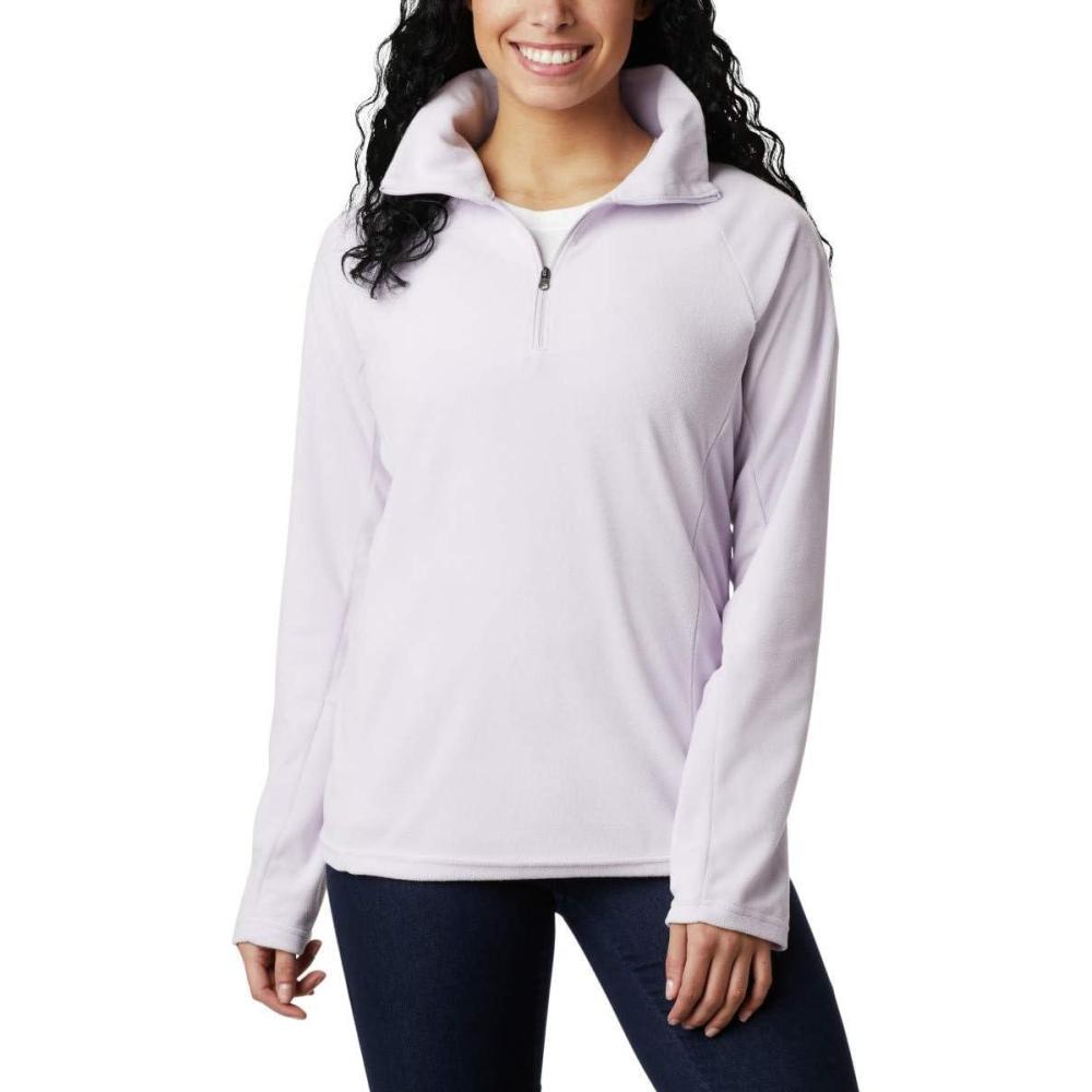 imageColumbia womens Glacial Iv 12 ZipPale Lilac