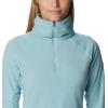 Columbia womens Glacial Iv 1/2 Zip(Aqua Haze)