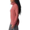 Columbia womens Glacial Iv 1/2 Zip(Beetroot)