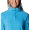 Columbia womens Glacial Iv 1/2 Zip(Blue Chill)