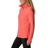 Columbia womens Glacial Iv 1/2 Zip(Blush Pink)
