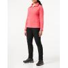 Columbia womens Glacial Iv 1/2 Zip(Bright Geranium)