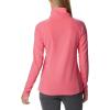Columbia womens Glacial Iv 1/2 Zip(Camellia Rose)