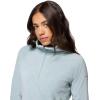Columbia womens Glacial Iv 1/2 Zip(Crushed Blue)
