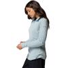 Columbia womens Glacial Iv 1/2 Zip(Crushed Blue)