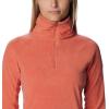 Columbia womens Glacial Iv 1/2 Zip(Faded Peach)