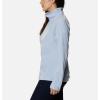 Columbia womens Glacial Iv 1/2 Zip(Faded Sky)