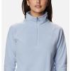 Columbia womens Glacial Iv 1/2 Zip(Faded Sky)