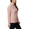 Columbia womens Glacial Iv 1/2 Zip(Faux Pink)