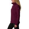 Columbia womens Glacial Iv 1/2 Zip(Marionberry)
