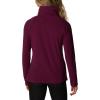 Columbia womens Glacial Iv 1/2 Zip(Marionberry)