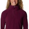 Columbia womens Glacial Iv 1/2 Zip(Marionberry)
