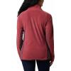 Columbia womens Glacial Iv 1/2 Zip(Marsala Red  Malbec)