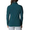 Columbia womens Glacial Iv 1/2 Zip(Night Wave)