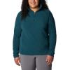 Columbia womens Glacial Iv 1/2 Zip(Night Wave)