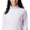 Columbia womens Glacial Iv 1/2 Zip(Pale Lilac)