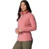 Columbia womens Glacial Iv 1/2 Zip(Pink Agave)