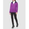 Columbia womens Glacial Iv 1/2 Zip(Plum/Dark Nocturnal)
